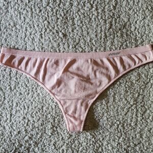 NWOT Aerie Logo Smooth Seamless Thong Panty
